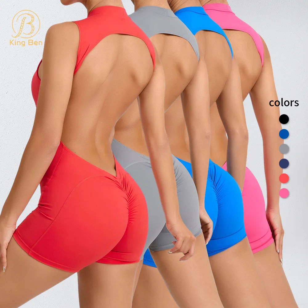 Premium yoga bodysuit — the kind of product that wins on quality, not logo recognition