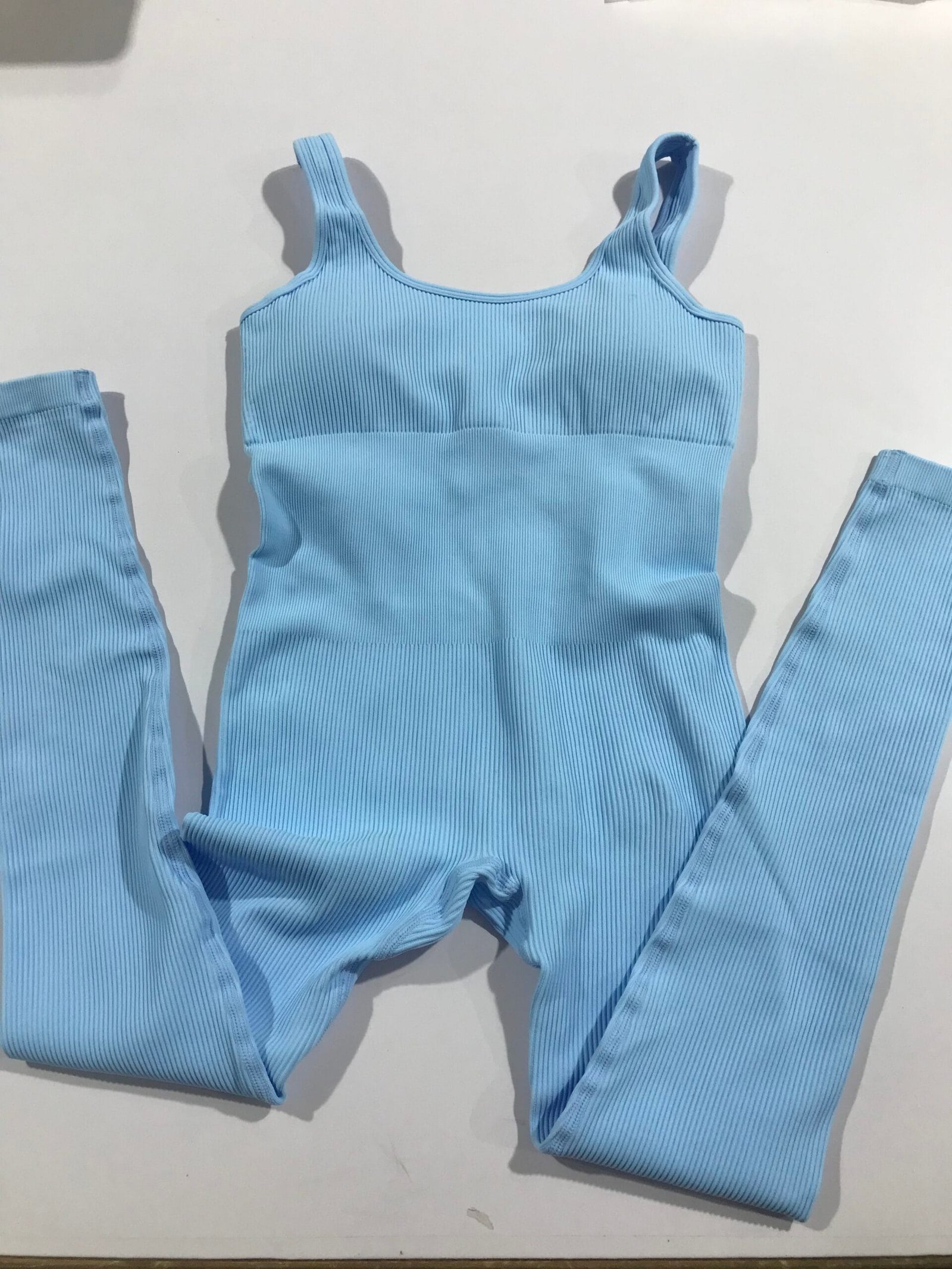 Seamless ribbed yoga bodysuit requiring reliable factory delivery