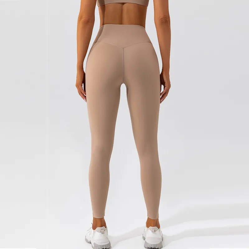 High-waist yoga leggings — same factory quality, none of the brand markup