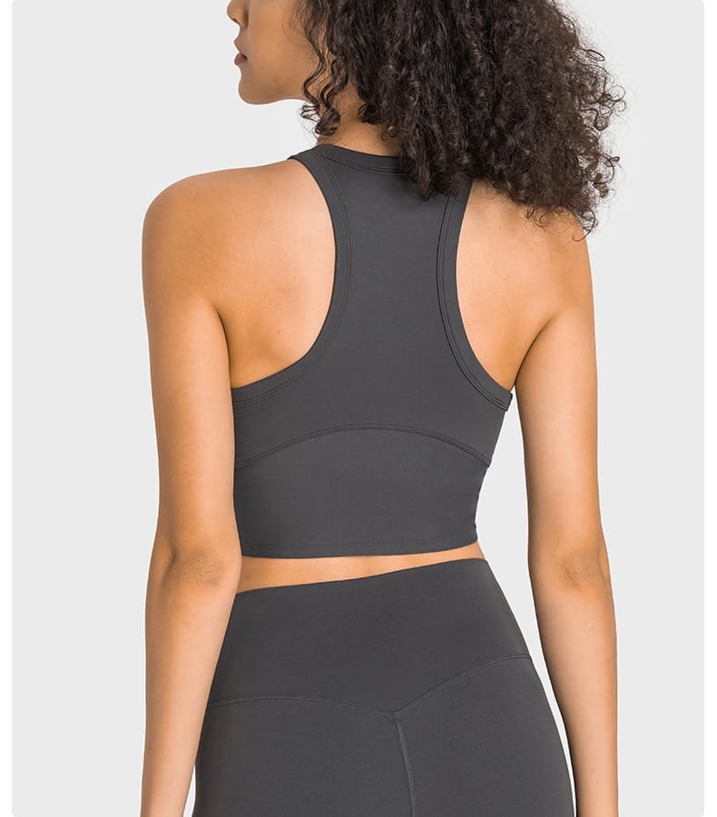 Supportive yoga tank top needing reliable factory shipping
