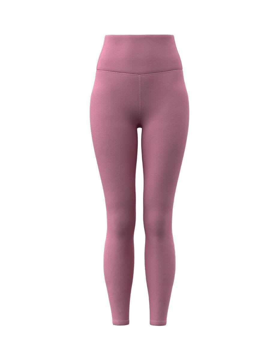 Nude-feel high-waist yoga leggings with buttery soft fabric finish