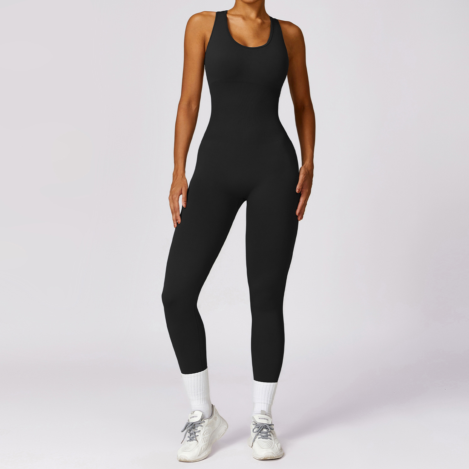Seamless bodysuit — complex garments require thorough multi-stage inspection to catch defects early